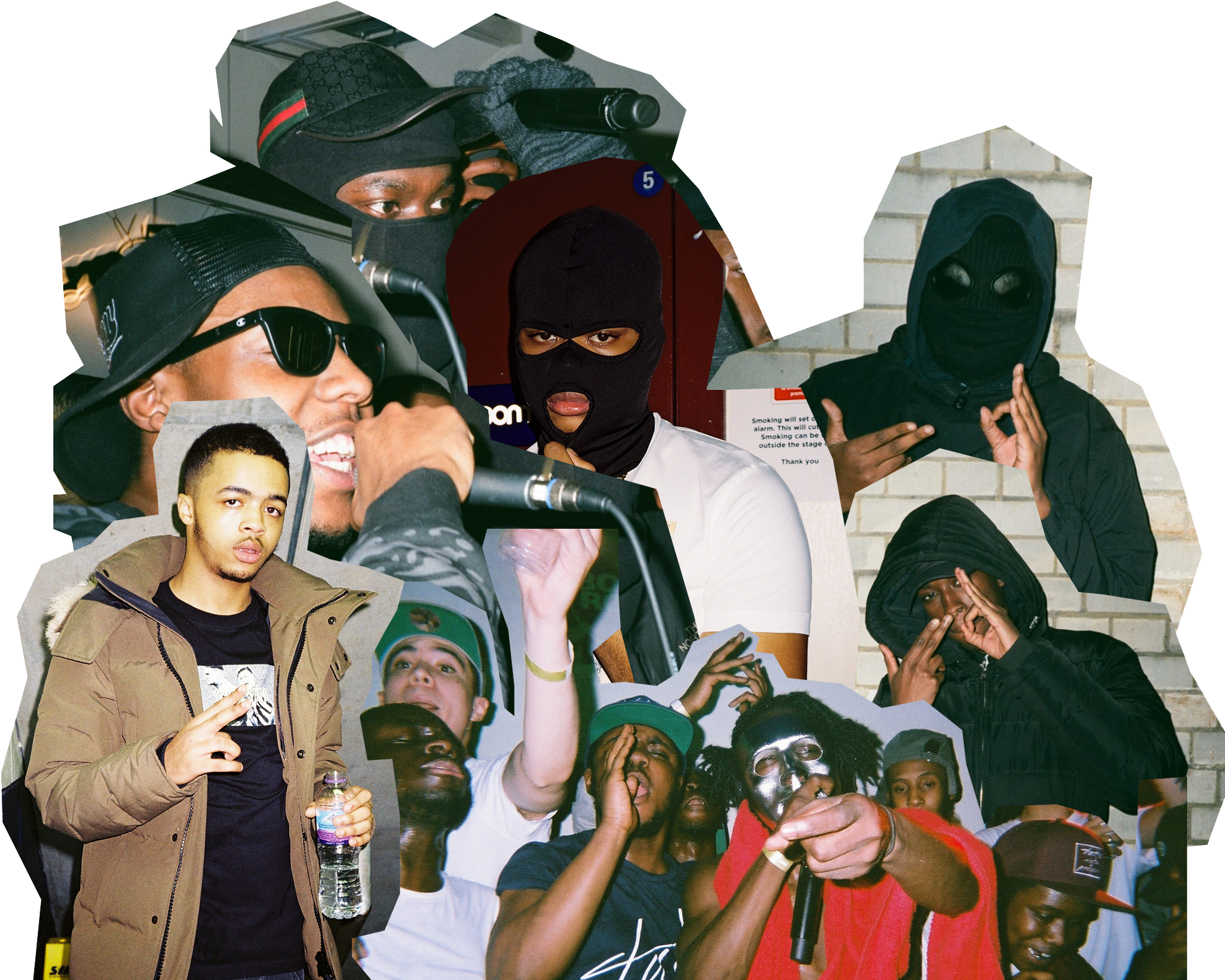 Urban Rap Collage