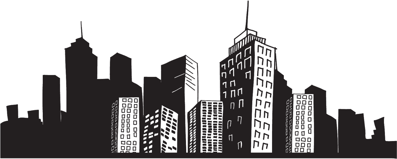 Urban Silhouette Skyline