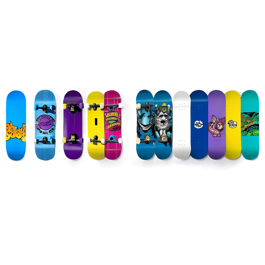 Urban Skateboard Deck Layout Png Wen59