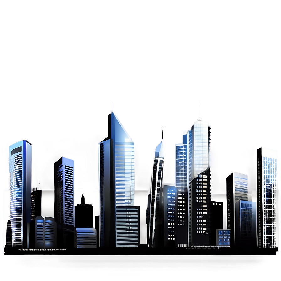 Urban Skyline Creation Png 06202024