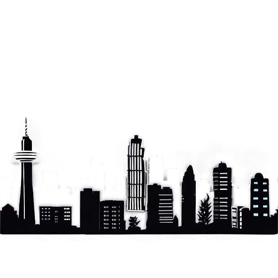 Urban Skyline Creation Png 47