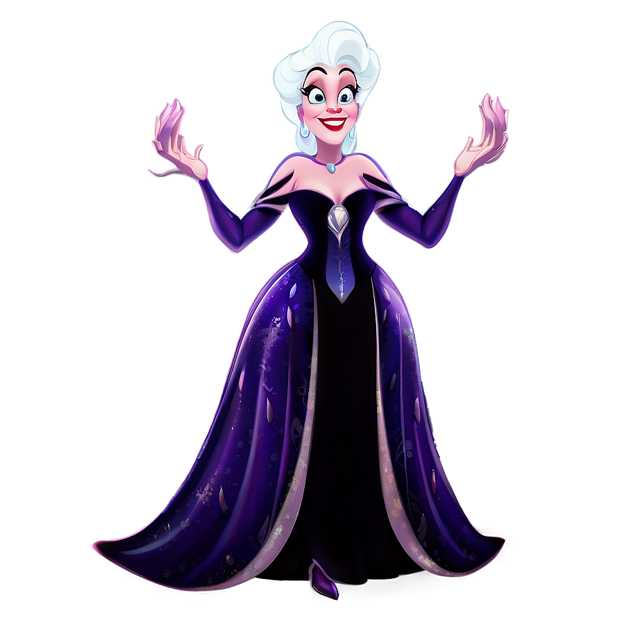 Ursula Disney Sea Witch Png 06282024