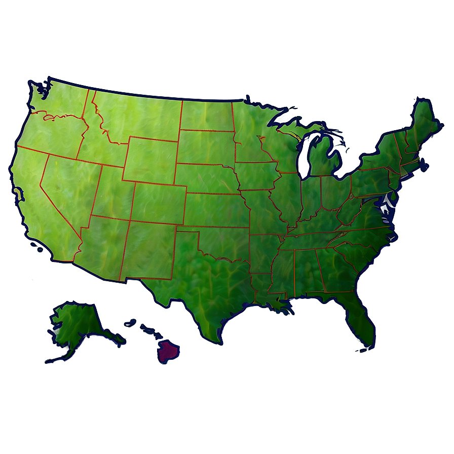 Us Map Outline Transparent Png Inp