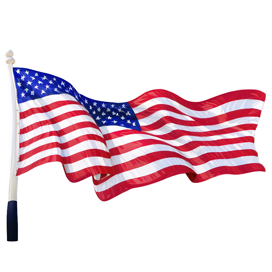 Usa Flag Waving Animation Png 05242024