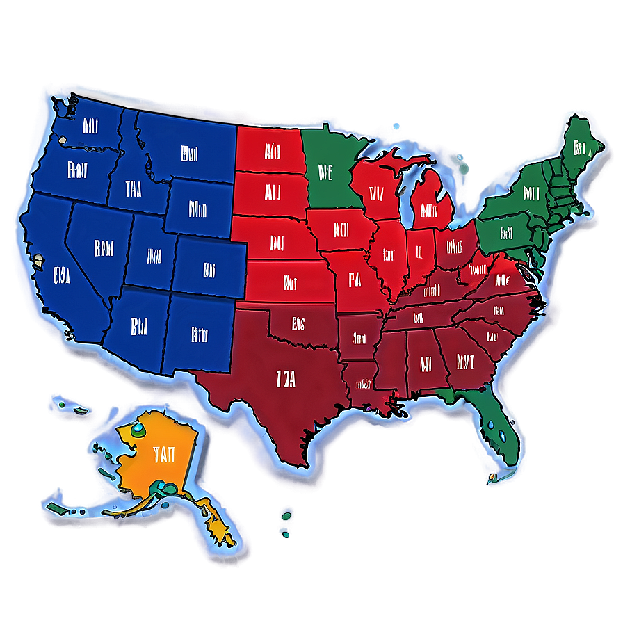 Usa State Capitals Map Png 69