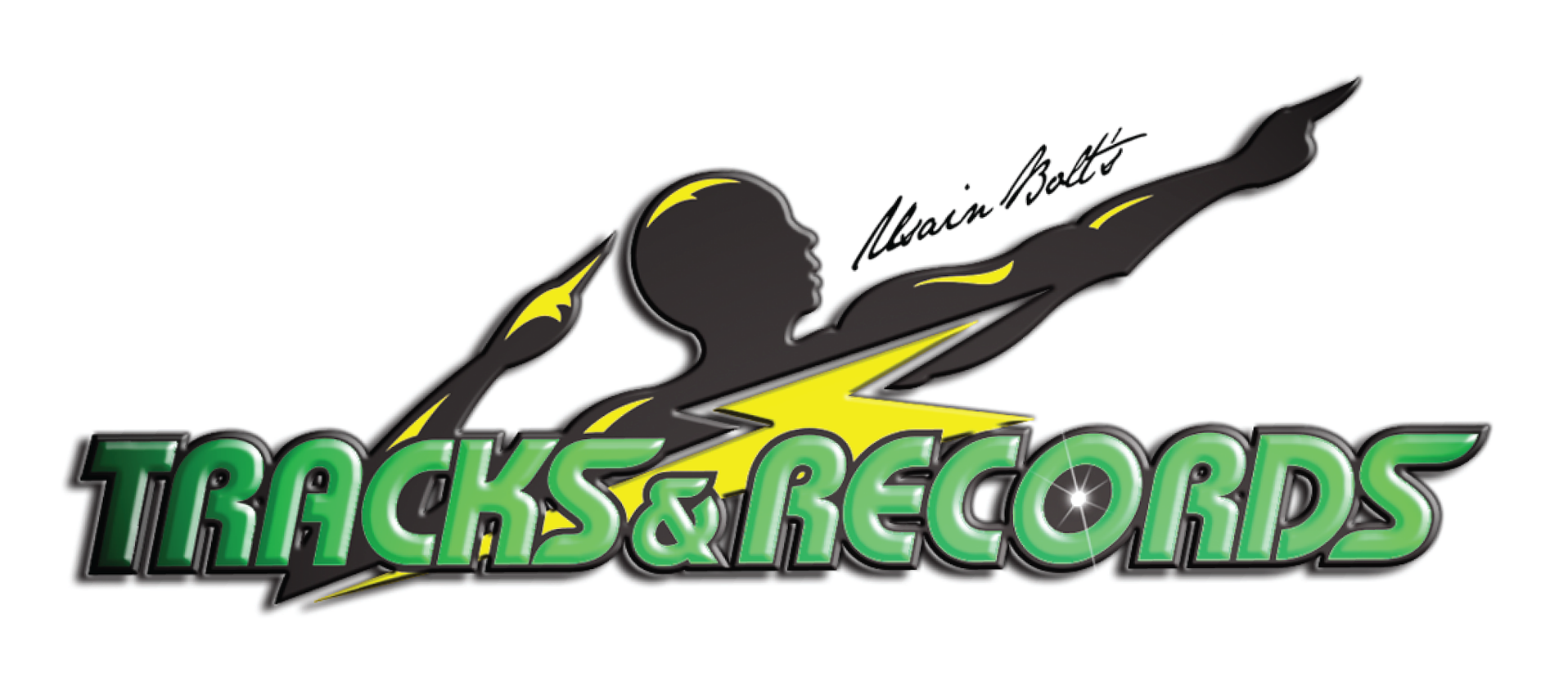 Usain Bolt Tracksand Records Logo