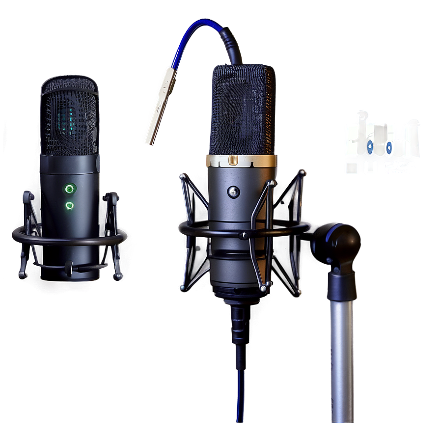 Usb Podcast Microphone Setup Png Cei65