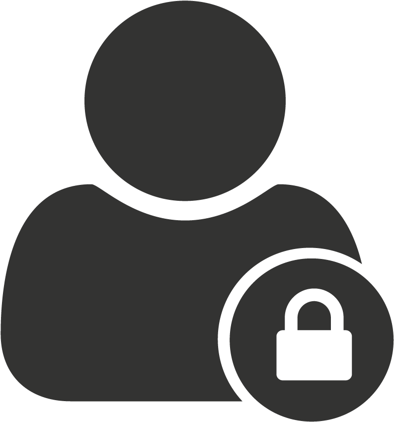 User Icon Locked Profile