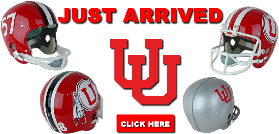 Utah Football Helmets Just Arrived Promotion
