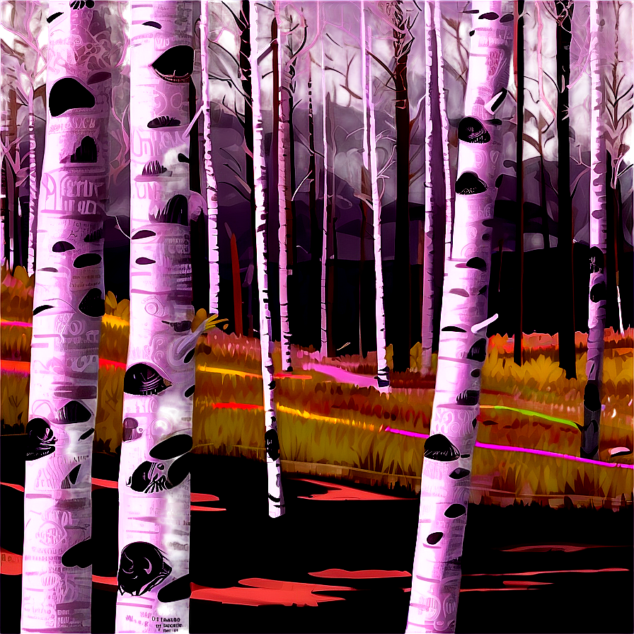 Utah Quaking Aspen Forest Png 7