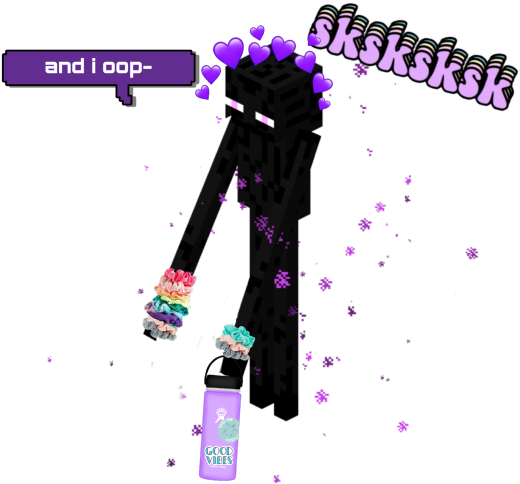 V S C O Enderman Minecraft Meme