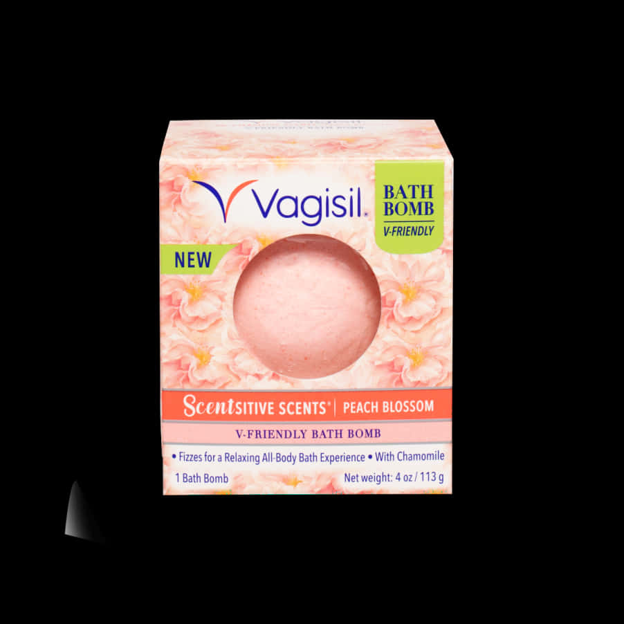 Vagisil Peach Blossom Bath Bomb Product