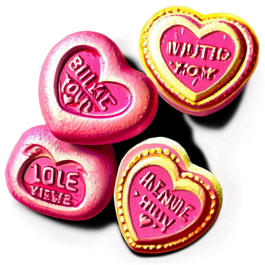 Valentine Conversation Hearts Png Mjq57