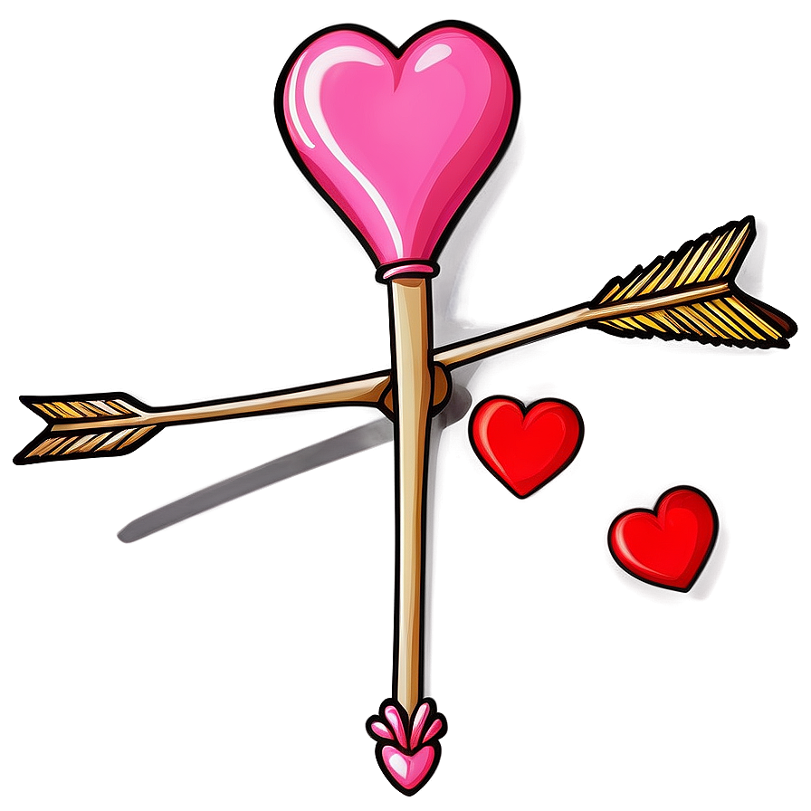 Valentine Cupid Arrow Graphic Png Upr68