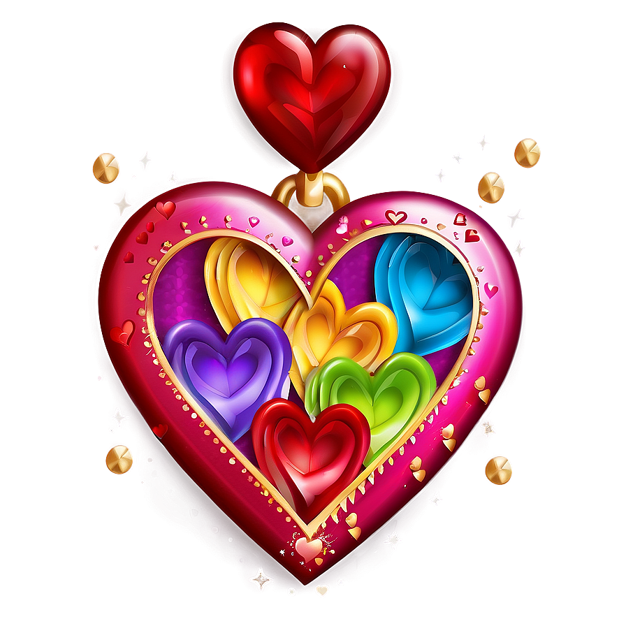 Valentine Heart Decoration Png 51