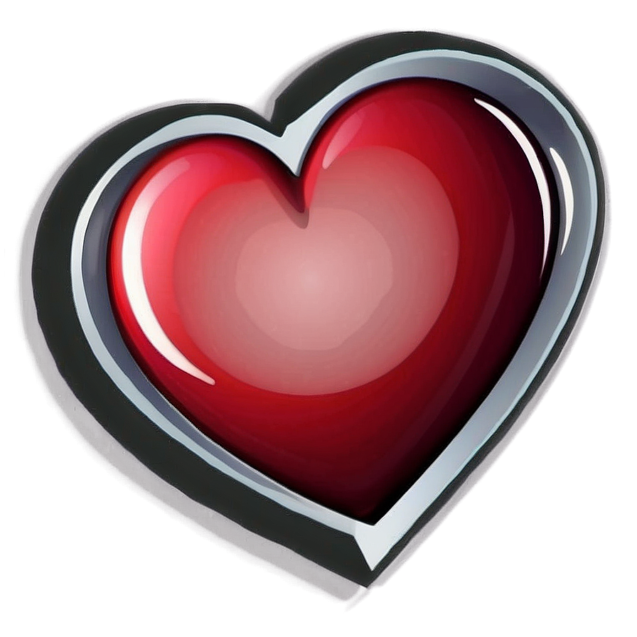 Valentine Heart Emoji Png 90