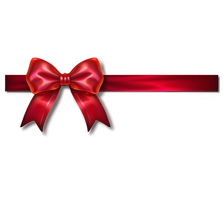 Valentine Red Bow Png Bwf