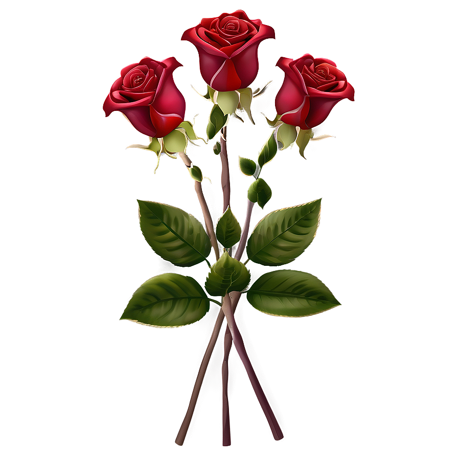 Valentine Roses Png 77