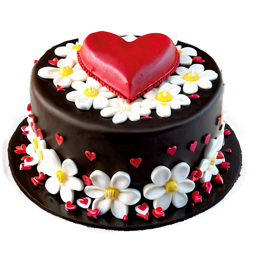 Valentine's Day Cake Png 05242024