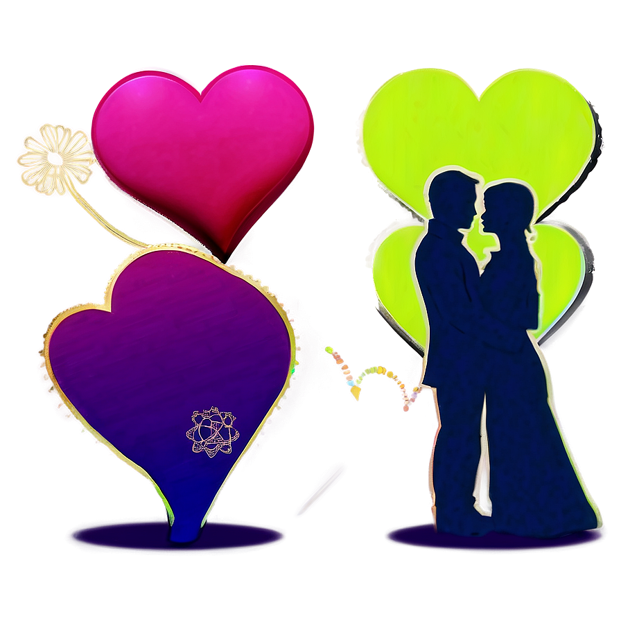 Valentine's Day Couple Silhouette Png 05242024