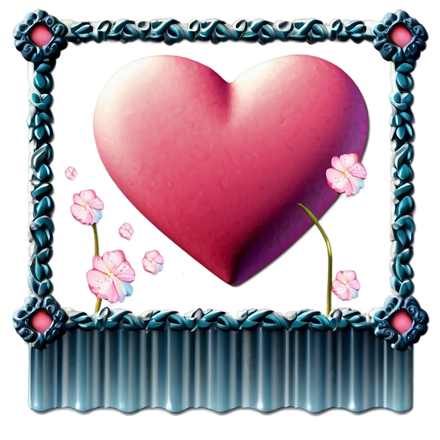 Valentine's Day Cute Frame Png 06262024