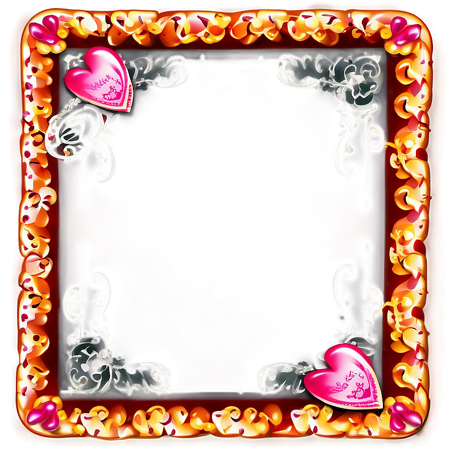 Valentine's Day Photo Border Png Ake