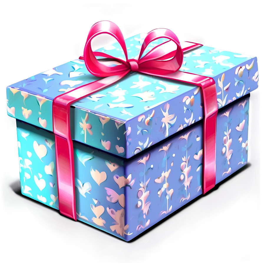 Valentine's Gift Box Png Jxt