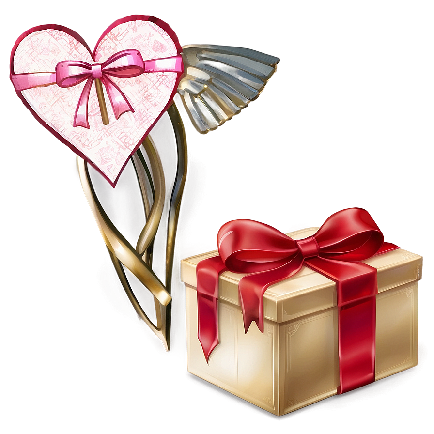 Valentine's Gift Box Png Tbm87