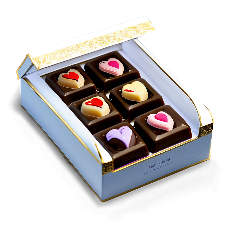 Valentines Day Chocolate Box Png 05212024