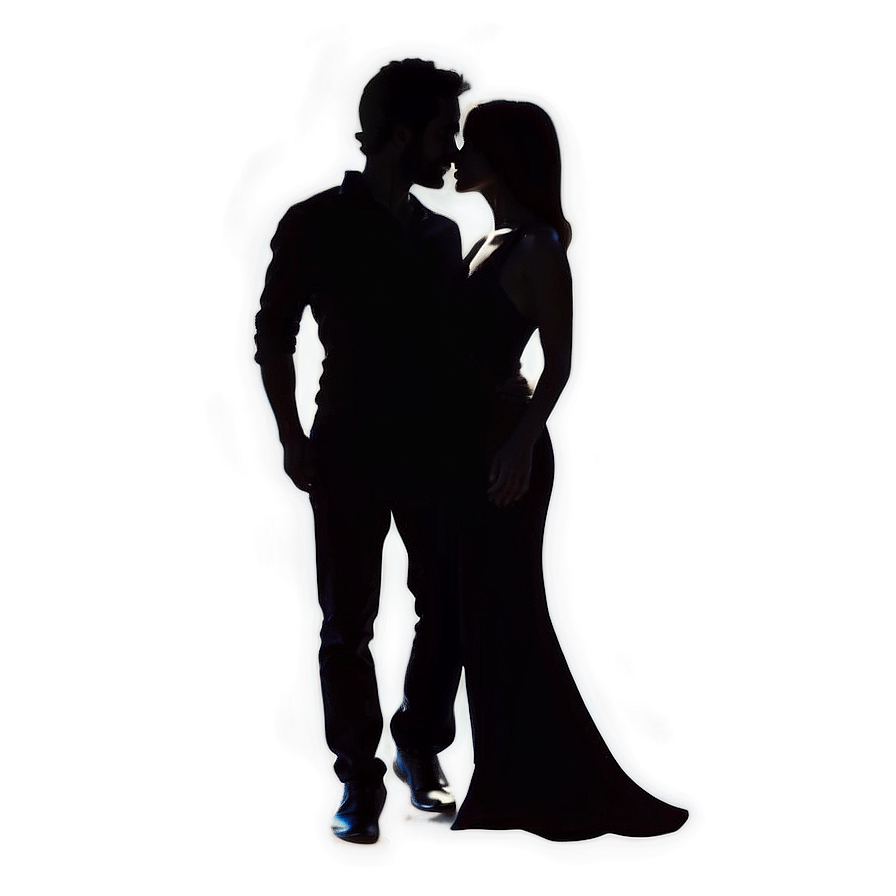 Valentines Day Couple Silhouette Png 05212024