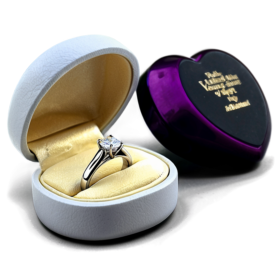 Valentines Day Engagement Ring Png 34