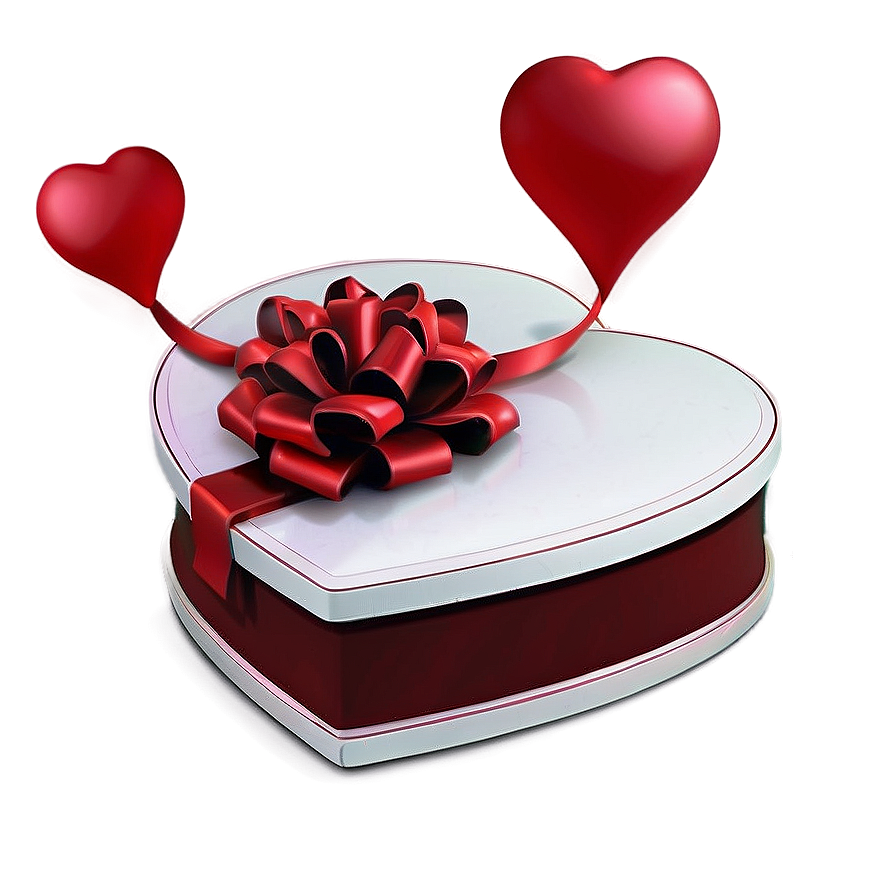 Valentines Day Gift Box Png 4
