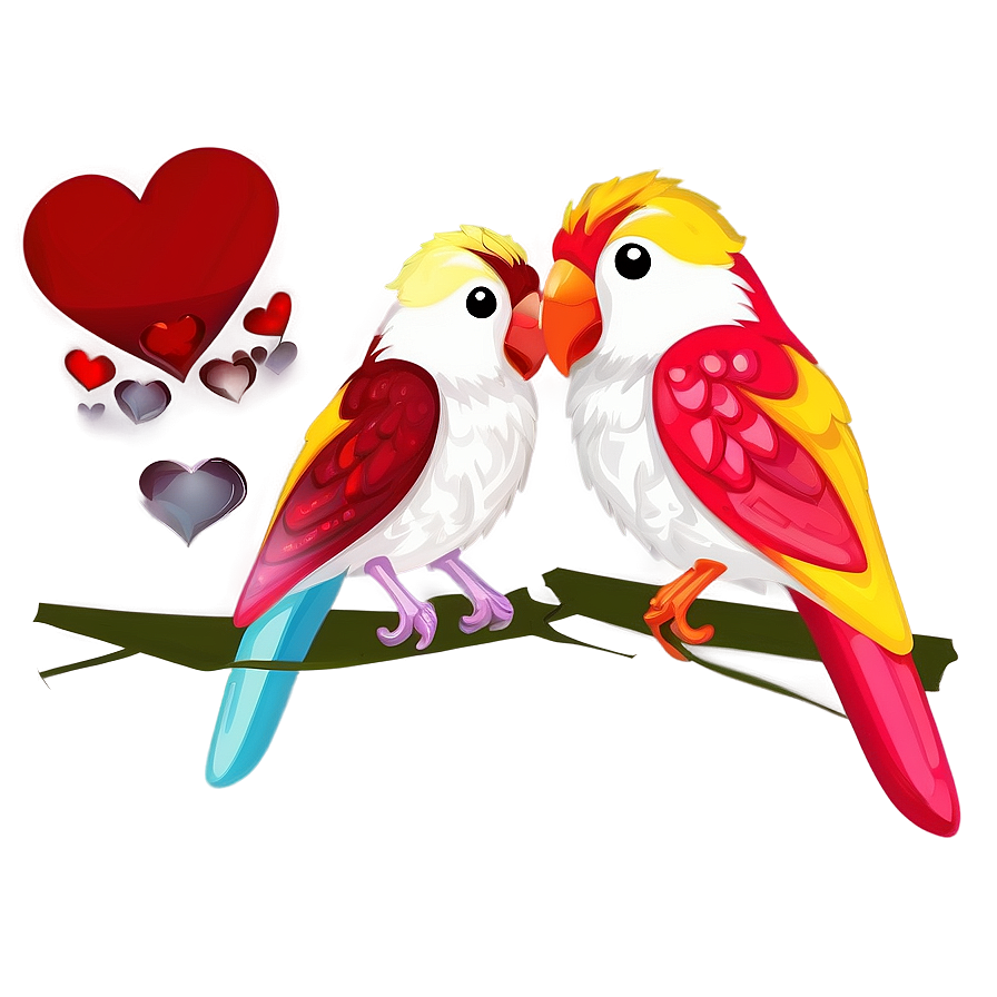 Valentines Day Love Birds Png 58