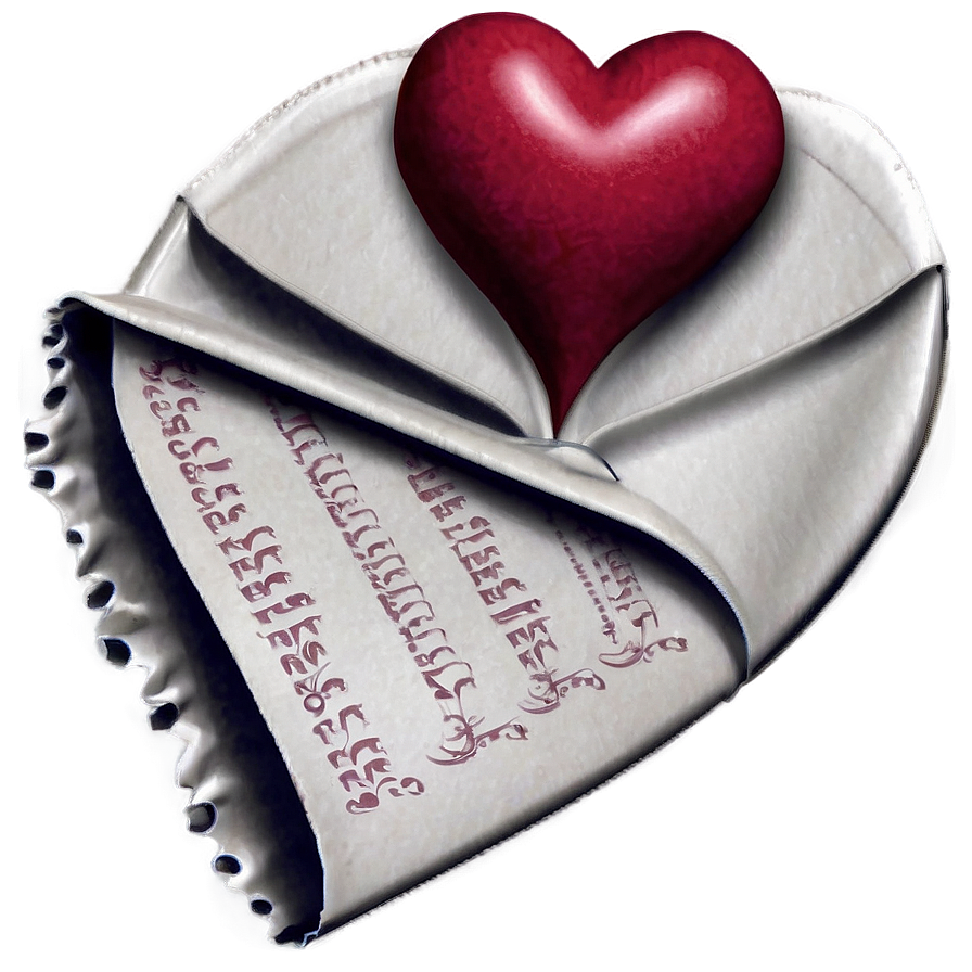 Valentines Day Love Letter Png Egj1