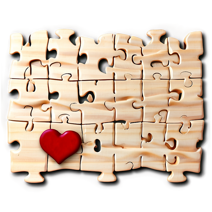 Valentines Day Love Puzzle Png Hlj