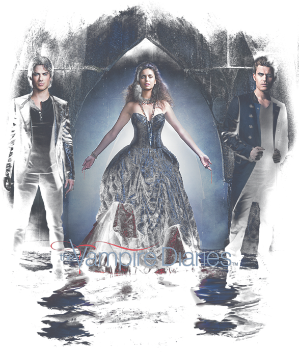 Vampire Diaries Cast Promotional Poster
