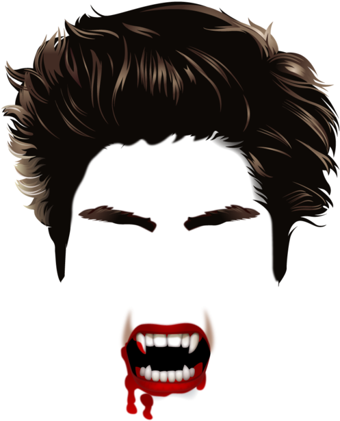 Vampire_ Emoji_ Style_ Illustration