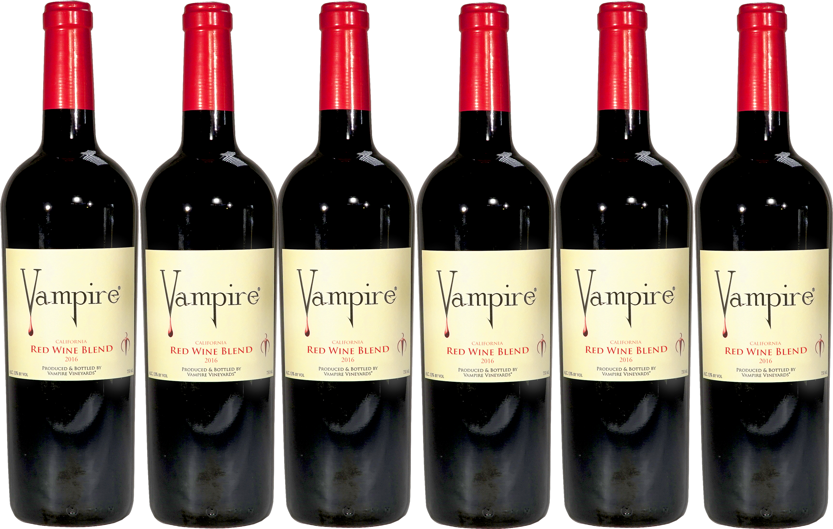 Vampire Red Wine Blend Bottles