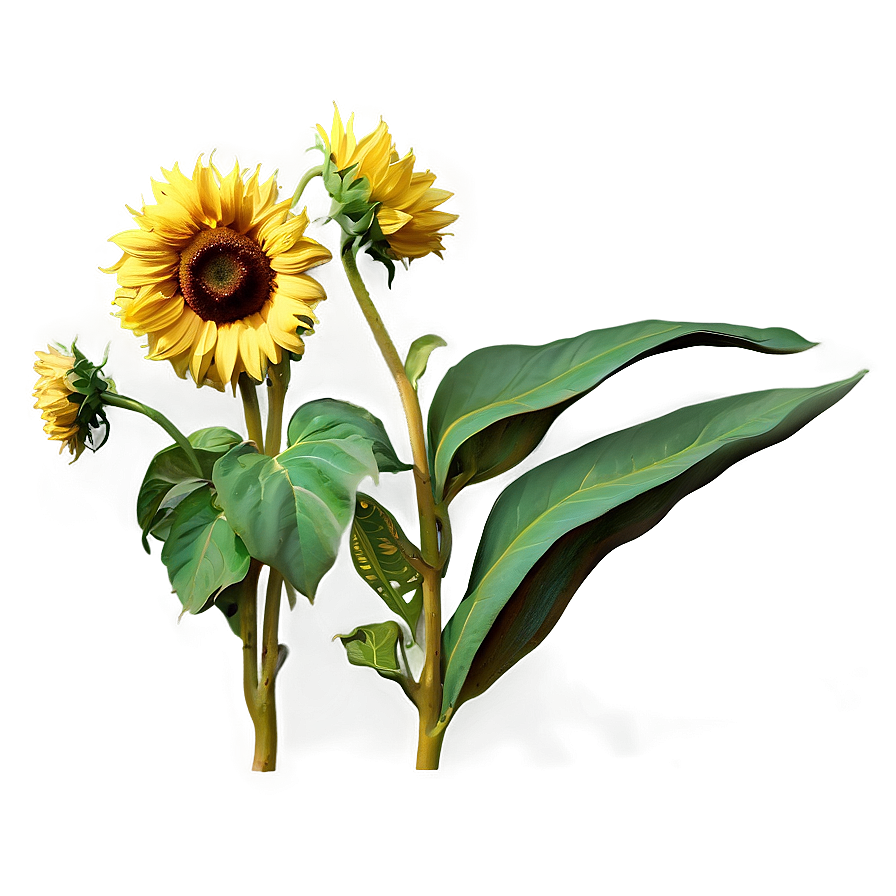 Van Gogh Sunflowers Art Png 62