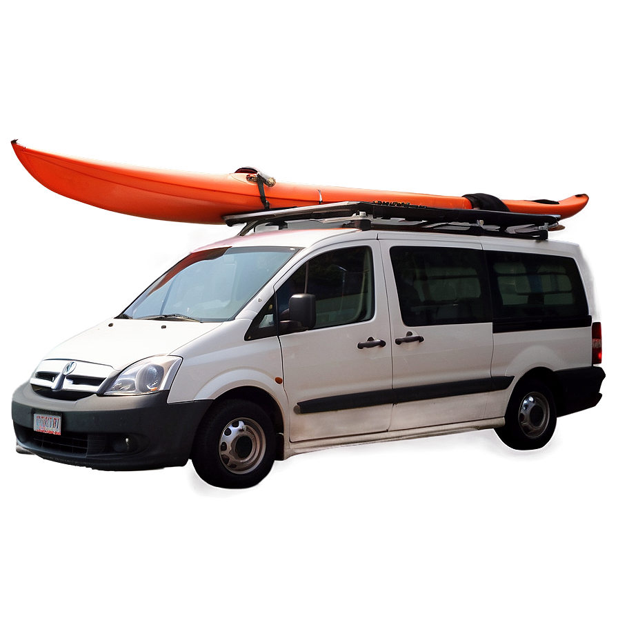 Van With Kayak On Roof Png 21