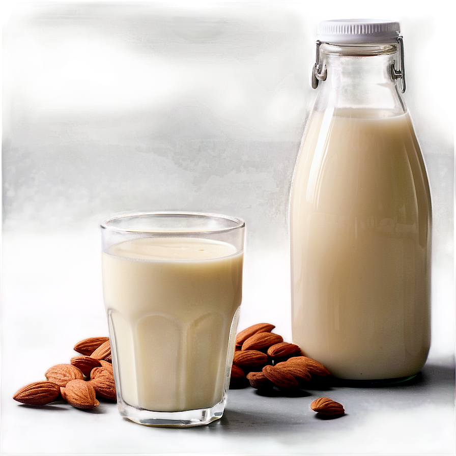 Vanilla Almond Milk Png Dwl31