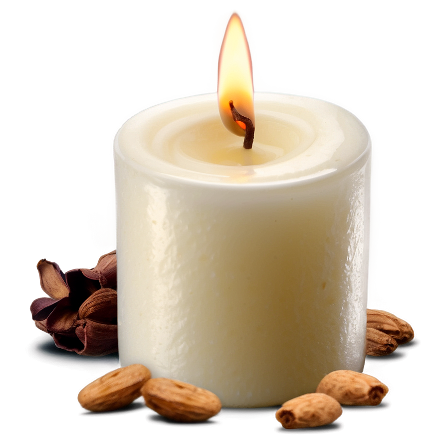 Vanilla Aroma Candle Png 29