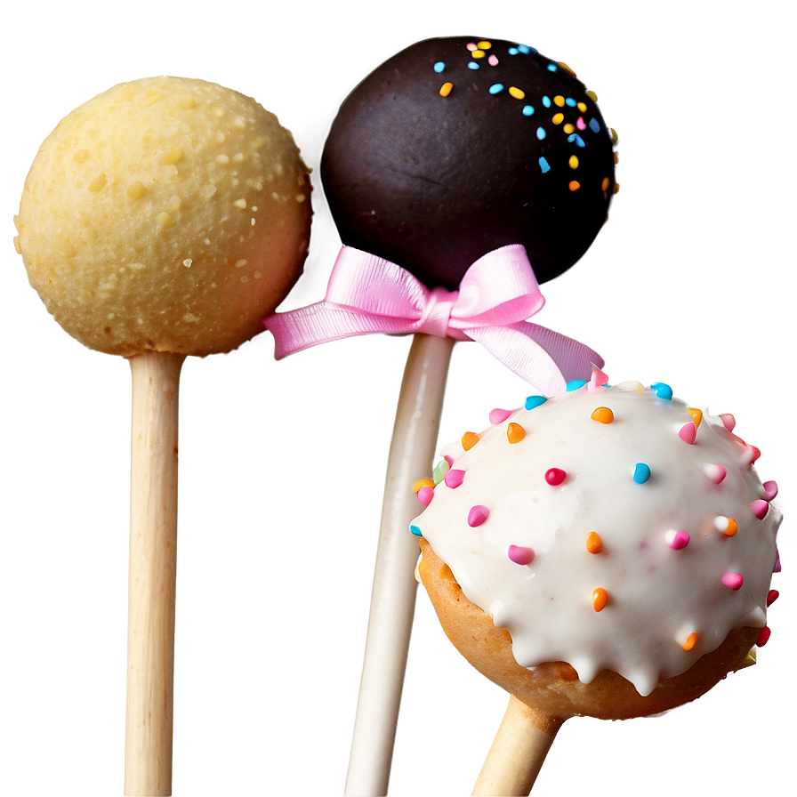 Vanilla Cake Pops Png 48