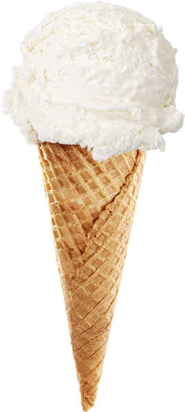 Vanilla Ice Cream Cone