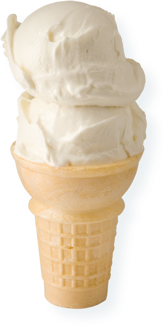 Vanilla Ice Cream Cone