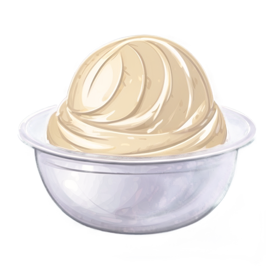 Vanilla Ice Cream Scoop Png 05032024