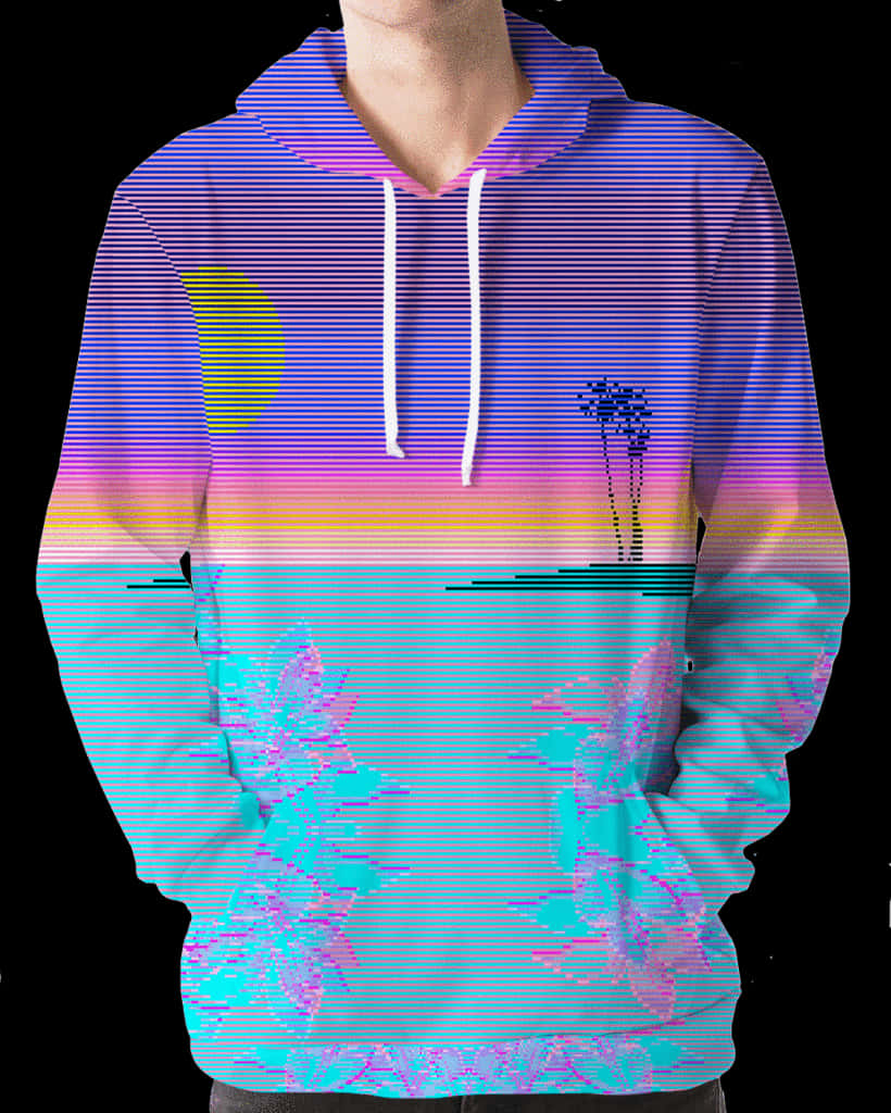 Vaporwave Hoodie Aesthetic