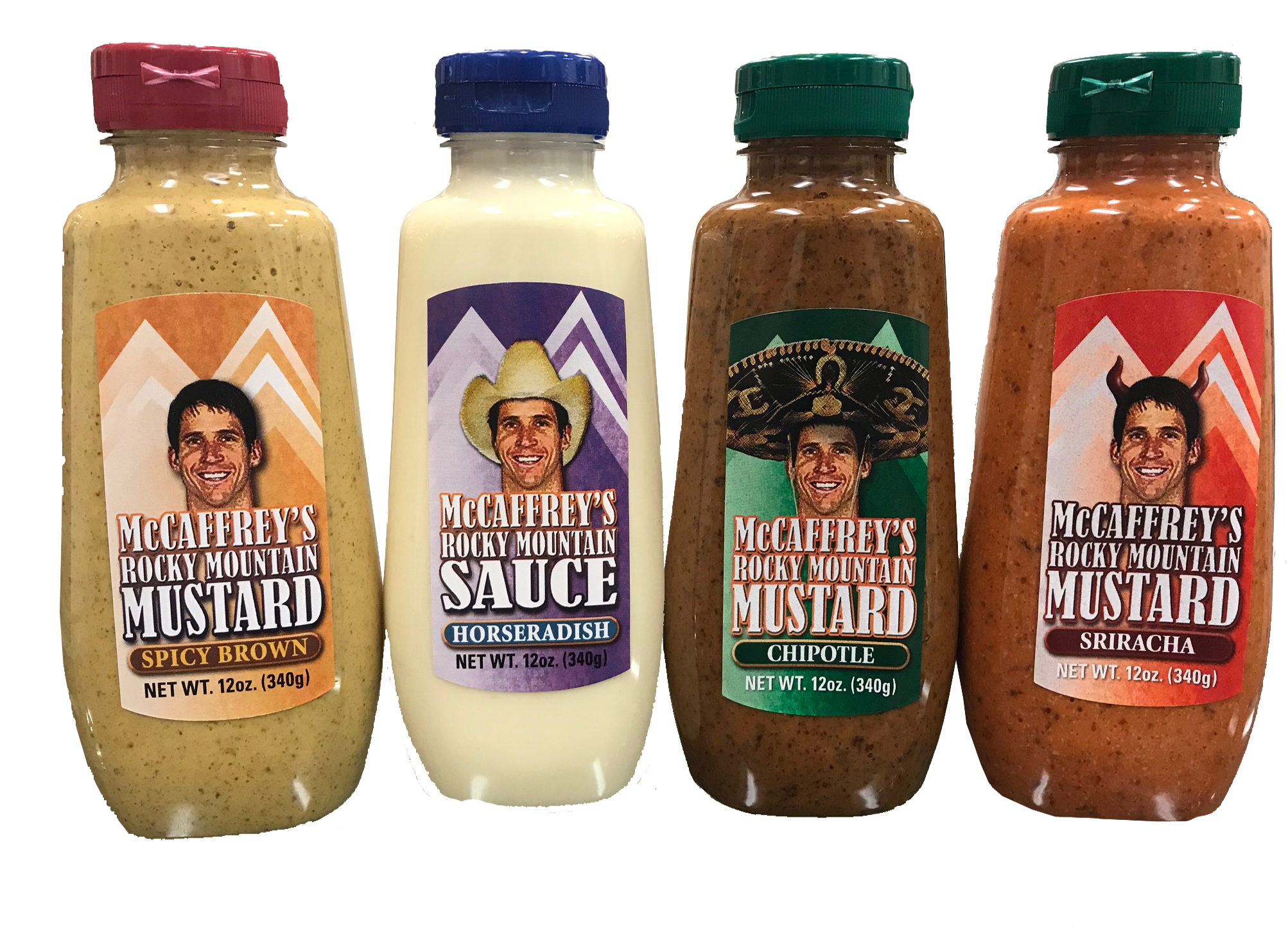 Variety Mustard Bottles