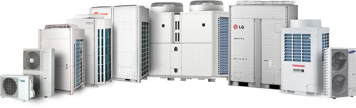 Varietyof Air Conditioning Units