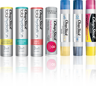 Varietyof Chap Stick Lip Balms